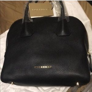 BURBERRY LEATHER BAG